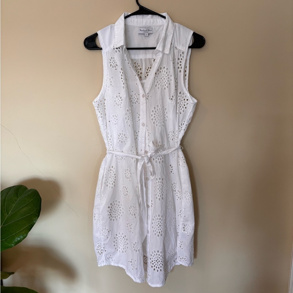 Michael Stars Bernadette Eyelet Cotton Dress